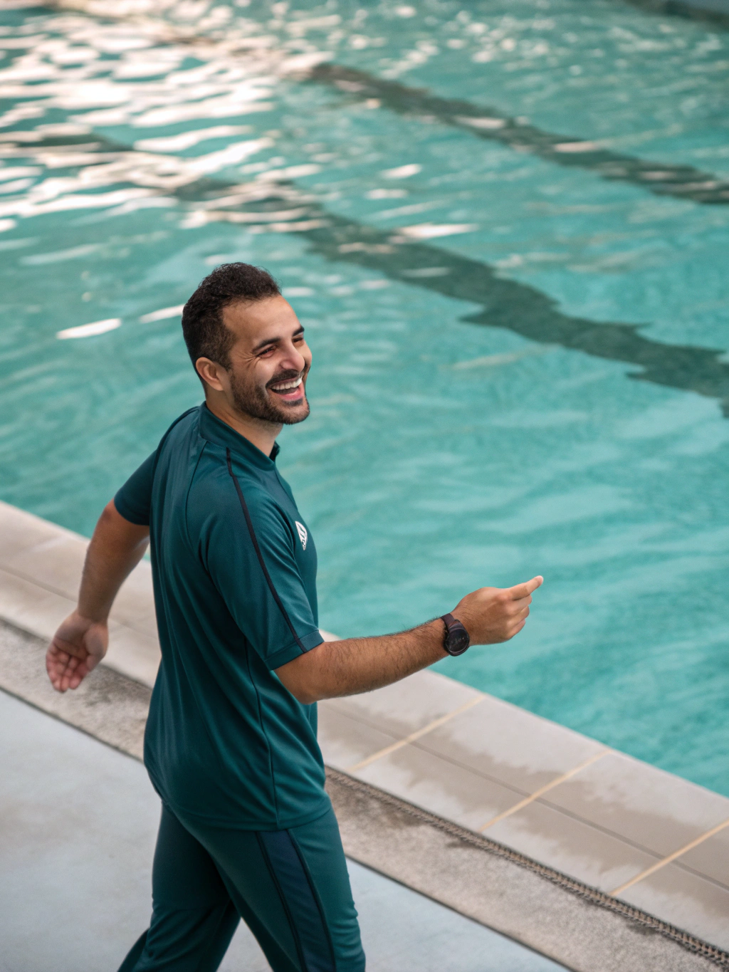 David Chen - Lead Swim Instructor at KidSport Academy